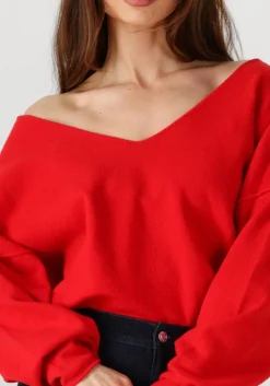 PENN & INK jumper w25b344 rood Online