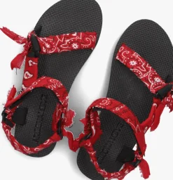ARIZONA LOVE rode platte sandalen trekky bandana rood Sale
