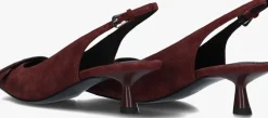 BIBI LOU rode slingbacks 635z30vk rood Outlet