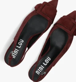 BIBI LOU rode slingbacks 635z30vk rood Outlet