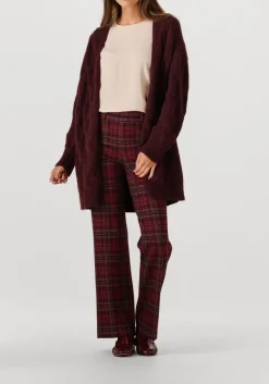 CAMBIO rode pantalon francoise cropped rood Sale