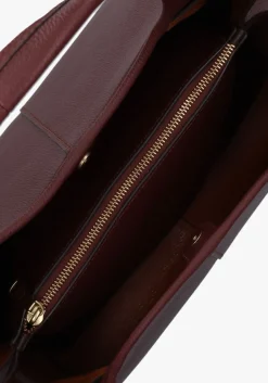 COACH rode schoudertas lana rood Discount