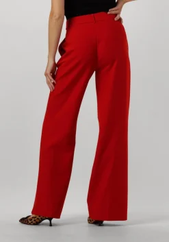 CO'COUTURE rode wijde broek vola long wide pant rood Discount