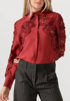 COPENHAGEN MUSE rode blouses cmmolly-shirt rood Best