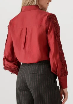 COPENHAGEN MUSE rode blouses cmmolly-shirt rood Best