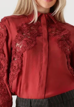 COPENHAGEN MUSE rode blouses cmmolly-shirt rood Best