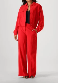 DANTE6 rode jack linx patch pockets jacket rood Discount