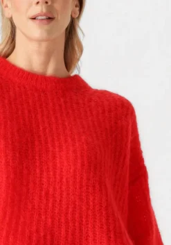 DES PETITS HAUTS rode trui burma rood Clearance