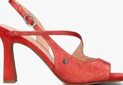 FLORIS VAN BOMMEL rode slingbacks sfw-90065 rood Online