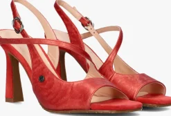 FLORIS VAN BOMMEL rode slingbacks sfw-90065 rood Online