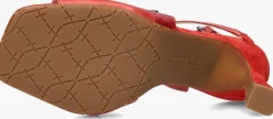 FLORIS VAN BOMMEL rode slingbacks sfw-90065 rood Online