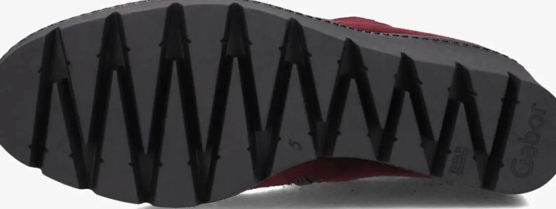 GABOR rode enkellaarsjes 780 rood Discount