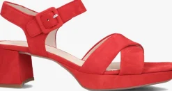 GABOR rode sandalen met hak 953 rood Online