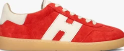 HOGAN rode lage sneakers cool allacciato rood Sale
