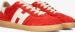 HOGAN rode lage sneakers cool allacciato rood Sale