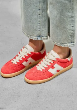 HOGAN rode lage sneakers cool allacciato rood Sale