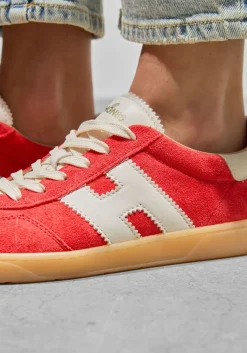HOGAN rode lage sneakers cool allacciato rood Sale