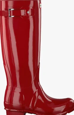 HUNTER rode regenlaarzen womens original tall rood Sale