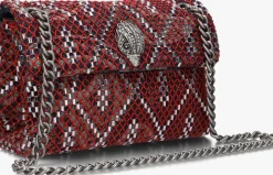 KURT GEIGER LONDON rode schoudertas soft mini kensington rood Best