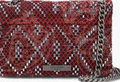 KURT GEIGER LONDON rode schoudertas soft mini kensington rood Best