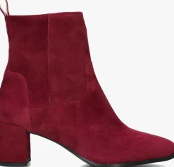 LINA LOCCHI rode enkellaarsjes 8543 rood Outlet