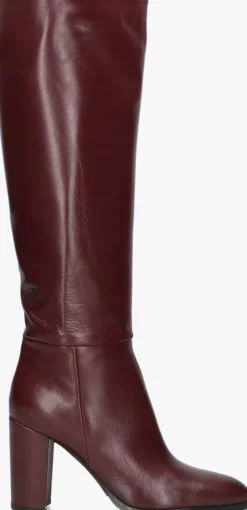 LINA LOCCHI rode hoge laarzen at 161 rood Discount
