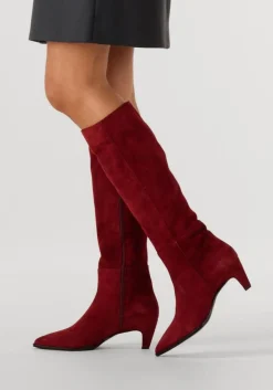 NOTRE-V rode hoge laarzen 15290 rood Discount