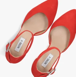 NOTRE-V rode pumps 12625 rood New