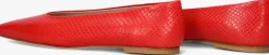 ODARE rode ballerina's girona met rood Sale