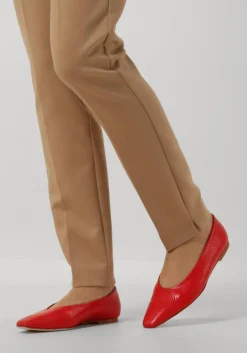 ODARE rode ballerina's girona met rood Sale