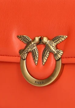 PINKO rode schoudertas love box bag rood Clearance