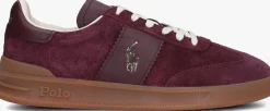 POLO RALPH LAUREN rode lage sneakers hrt aera pp sneakers low top lace d rood Discount