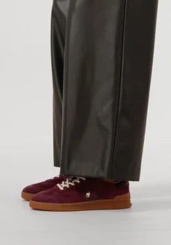 POLO RALPH LAUREN rode lage sneakers hrt aera pp sneakers low top lace d rood Discount