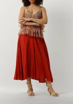 STELLA FOREST rode midirok e24ju005 rood Online