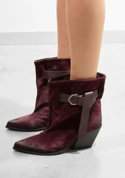 STRATEGIA rode enkellaarsjes e-4494 rood Sale