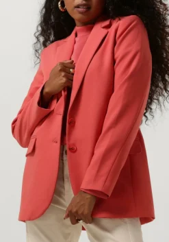 SUMMUM rode blazer blazer foam uni rood