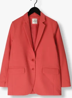 SUMMUM rode blazer blazer foam uni rood