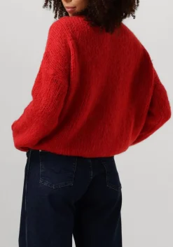SUMMUM rode trui sweater alpaca blend knit rood Hot