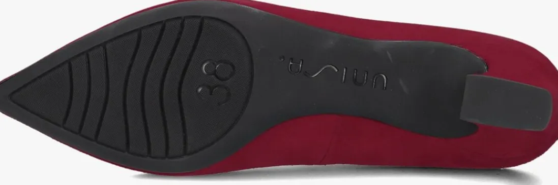 UNISA rode pumps jasul rood Hot
