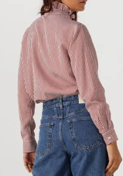 VANESSA BRUNO rode blouses sidney chemise ml rood Outlet