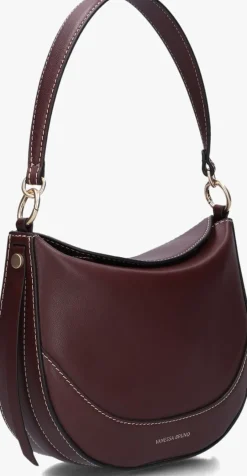 VANESSA BRUNO rode schoudertas mini daily bag rood New