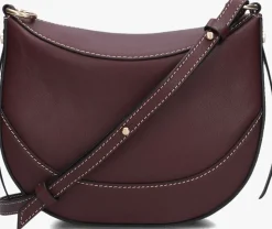 VANESSA BRUNO rode schoudertas mini daily bag rood New