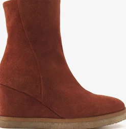 VIA VAI rode enkellaarsjes aura miley rood Discount