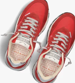 VOILE BLANCHE rode lage sneakers qwark easy sf woman rood Clearance