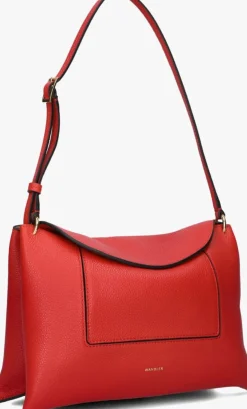 WANDLER rode schoudertas penelope slouch bag rood Discount