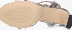 NOTRE-V roségouden sandalen met hak 42527 rosegoud Sale