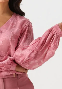 AAIKO blouses alana chiffon flower pes 509 roze Discount