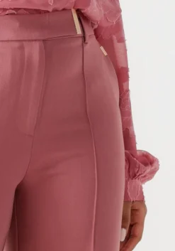 AAIKO flared broek chantalle r pes 345 roze Outlet