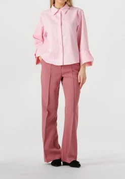 AAIKO flared broek chantalle r pes 345 roze Outlet