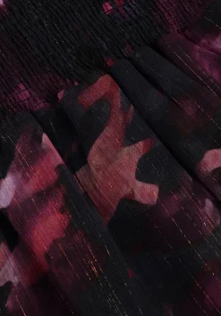 AAIKO mini jurk gabry winter bloom roze